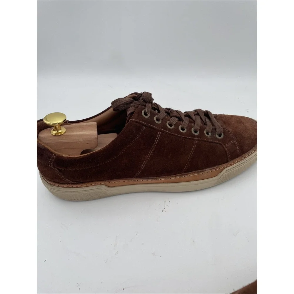 Allen‎ Edmonds Porter City Men's Brown Suede Casual Derby Sneakers 10 D